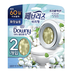 페브리즈 화장실용 비치형 지속탈취 다우니 클린코튼향 본품, 13ml, 1개
