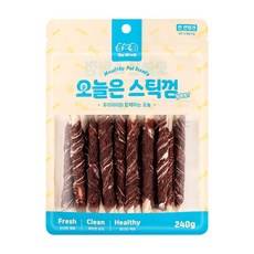 예스몽 강아지 오늘은 스틱껌 간식, 1개, 240g, 소고기