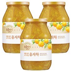 복음자리 배를 넣어 부드러운 유자차, 1.03kg, 1개입, 3개 1.03kg, 1개입, 3개