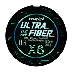 RONiN 獵漁人 ULTRA FIBER X8 PE線 200米, 200m, 1個