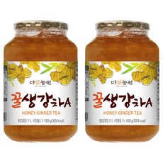 TEA GARDEN 蜂蜜薑茶醬, 1kg, 1罐, 2罐