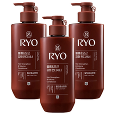 RYO 呂 豐盈髮根潤髮乳 木質麝香, 480ml, 3瓶