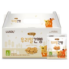 루솔 우리밀건빵, 밀가루, 20개, 30g 밀가루, 23개, 30g