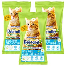Deo-toilet 貓砂盆尿墊, 2L, 3包