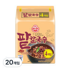 오뚜기 팥칼국수, 120g, 20개