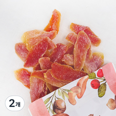 그린너트 너츠 앤 후르츠 건파파야 슬라이스, 300g, 2개