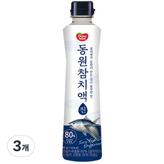 동원 동원참치액 진, 500g, 3개