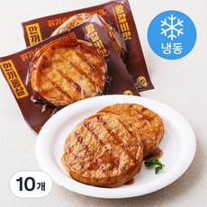 한끼통살 닭가슴살 스테이크 왕갈비맛 (냉동), 100g, 1개입, 10개 100g, 10개