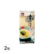 五木 銀絲麵 純素, 400g, 2包