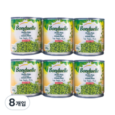 봉듀엘 완두콩통조림 3p, 600g, 8개