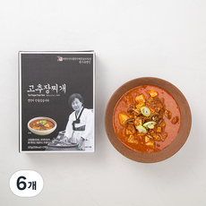 상촌식품 권기옥명인 고추장찌개 냉장, 320g, 6개