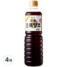 오복 황가 양조간장, 900ml, 4개