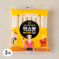 맥스봉 어육소치즈 15개입, 525g, 3개