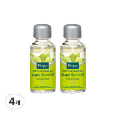 크나이프 그레이프시드 마사지 바디오일, 20ml, 4개