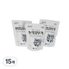 손수식품 손수고 한입 김부각, 40g, 15개