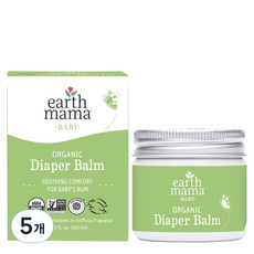 earth mama 屁屁膏, 60ml, 5個