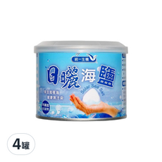 統一生機 日曬海鹽小罐, 300g, 4罐