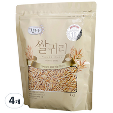 참귀리 쌀귀리, 1kg, 4개