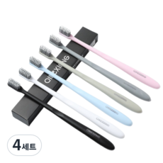 아이브렌 임산부 극세모 칫솔 6종 세트, 4세트, 6개입
