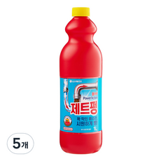 홈스타 파워액션 제트펑 배수구세정제, 1L, 5개