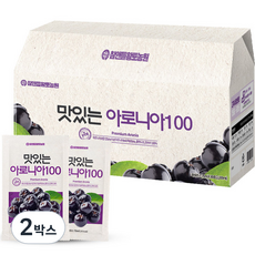 참앤들황토농원 맛있는 아로니아100 즙 30p, 2100ml, 2박스