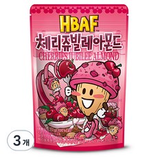 바프 체리쥬빌레 아몬드, 120g, 3개