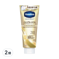 Vaseline 凡士林 淡斑勻亮精華凝乳 Gluta-Hya精華身體乳 330ml, 2條