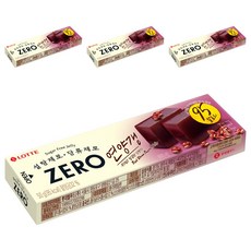 LOTTE 樂天 ZERO Zero無糖羊羹, 4條, 50g