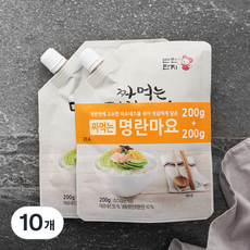 반찬단지 짜먹는 명란마요, 200g, 10개