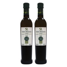 솔레르 로메로 유기농 엑스트라버진 올리브오일, 500ml, 2개