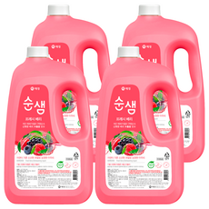 순샘 프레시 베리 주방세제 리필, 3L, 4개