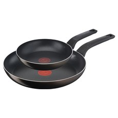 테팔 액티쿡 프라이팬 2개, 블랙커피, 프라이팬 20cm + 30cm, 1세트