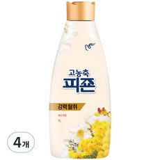 고농축 피죤 강력탈취 오리지널 써니가든 섬유유연제, 1L, 4개