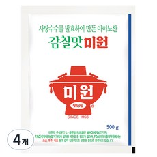 청정원 감칠맛나는미원, 500g, 4개