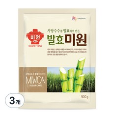 미원 발효 미원, 500g, 3개
