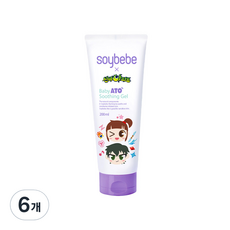 소이베베 베이비 아토 수딩젤, 200ml, 6개