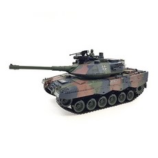 독일 레오파드2 탱크 RC카 CBT114318, 혼합색상, 1개