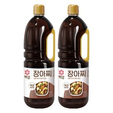 백설 장아찌 간장소스, 2개