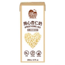 HEART FELT 用心杏仁奶箱裝 (200ml*24瓶/盒) - 無乳糖、無防腐劑，健康美味, 1盒