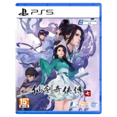 PlayStation PS5 仙劍奇俠傳七 亞中版 遊戲片 15歲以上適用, 單一商品