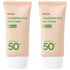 마녀공장 파데 프리 선크림 SPF50+ PA++++, 50ml, 2개 2개, 50ml