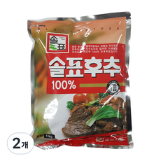 솔표 후추, 1kg, 2개