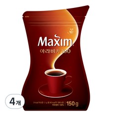 맥심 아라비카 100, 150g, 4개, 1개입