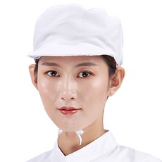 마켓에이 반망사 주방 위생 조리모, 화이트, 10개