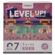 mideer 進階式拼圖, 451片, 世界風情