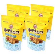 OTTOGI 不倒翁 小蘇打粉, 400g, 4包