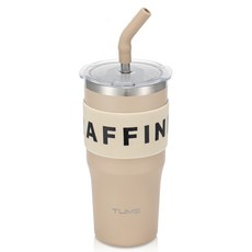 텀스 라피네 스트로우 텀블러, 샌드베이지, 700ml, 1개 샌드베이지, 700ml, 1개