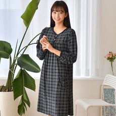 아날도바시니 여성용 루시드 피치기모 원피스 잠옷