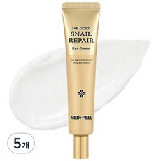 메디필 24k 골드 스네일 리페어 아이크림, 40ml, 5개