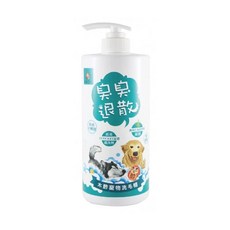 DAWOKO 木酢達人 寵物洗毛精, 臭臭退散, 1kg, 1罐